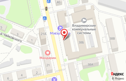Владимирская горэлектросеть, ОАО на карте