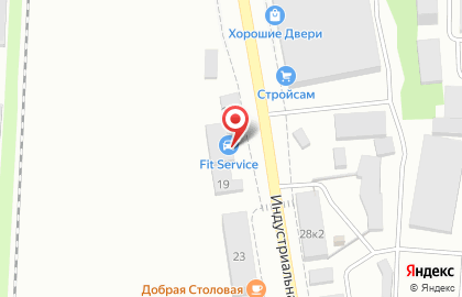Автоцентр Дом Амортизаторов и Аккумуляторов на Индустриальной улице на карте
