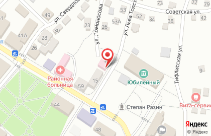 Аптека Волгофарм в Волгограде на карте