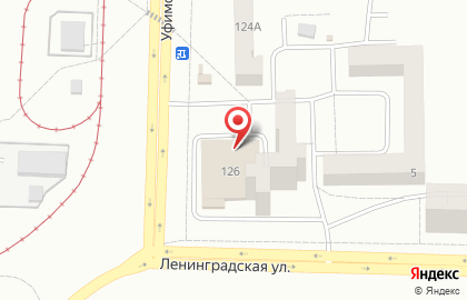 Багетная мастерская Вдохновение на Уфимской улице на карте