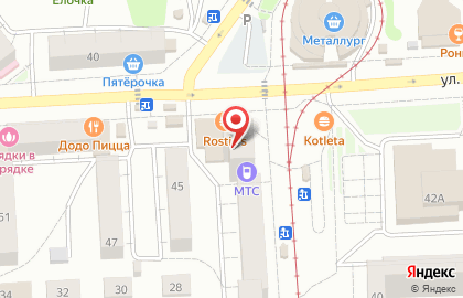 ОАО МТС на карте