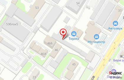 Автомастерская по ремонту глушителей Бокс109 на карте