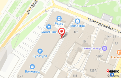 Салон-студия Interio на Красноармейской улице на карте