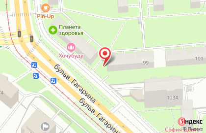 Служба заказа легкового транспорта Ангел в Мотовилихинском районе на карте