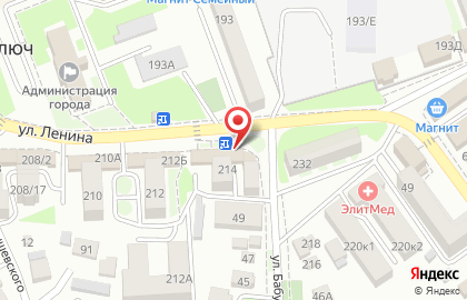 Магазин Мир книги на улице Ленина на карте