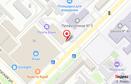 Ломбард №1 на улице Астана Кесаева на карте