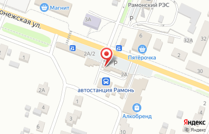 Магазин Красивые цветы в Воронеже на карте