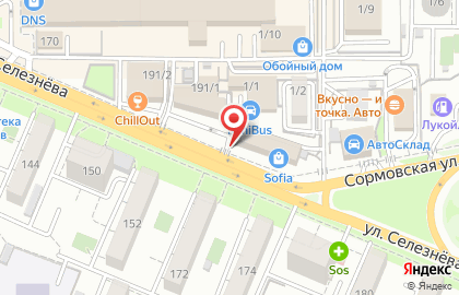 Оптово-розничная фирма Кубаньинтерпрайсис на Сормовской улице на карте