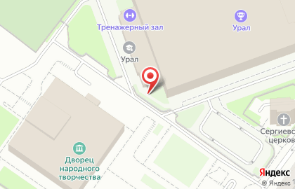 Спортивная школа олимпийского резерва по самбо и дзюдо в Екатеринбурге на карте