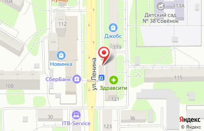 Бистро Восточный экспресс на улице Ленина на карте