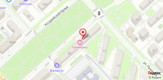 Студия красоты Гримерка на карте