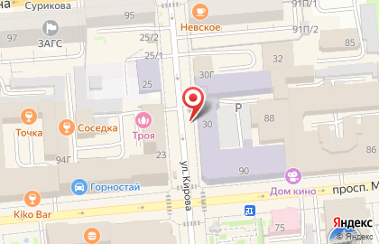 Храм Святой мученицы Татианы в Центральном районе на карте