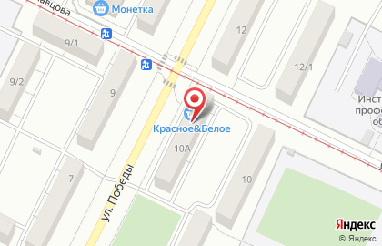 Алкогольный бутик Тантана-Башспирт на улице Победы на карте