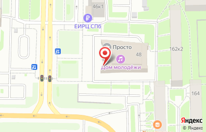 Дом молодежи г. Санкт-Петербурга на Новоизмайловском проспекте на карте
