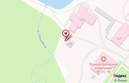 Костромская областная психиатрическая больница на Больничной улице на карте