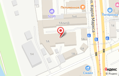 Кафе Восток экспресс на улице Карла Маркса на карте