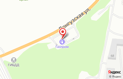 СТО Газпром в Ленинском районе на карте