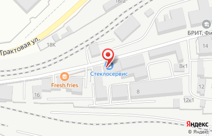 Транспортная компания ЯТА в Железнодорожном районе на карте