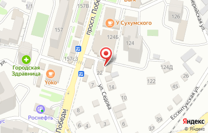 Парикмахерская Светлана на проспекте Победы на карте