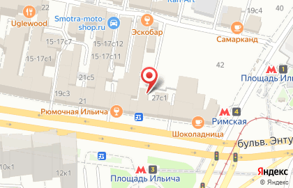 Интернет-магазин косметики и материалов для салонов красоты Виктори на улице Сергия Радонежского на карте
