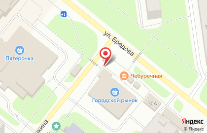 Магазин Садовник в Мурманске на карте