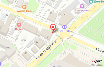 Торговый дом Вологодский мясокомбинат на Ленинградской улице, 34 на карте