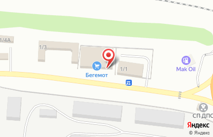 Магазин строительных материалов Бегемот на карте