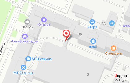 Лоза на улице Есенина на карте