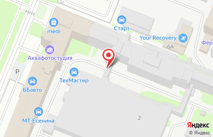 Step на улице Есенина на карте