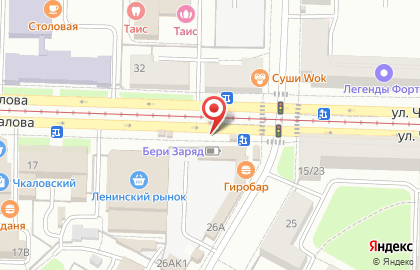 Пекарня Добрые булки на улице Белинского на карте