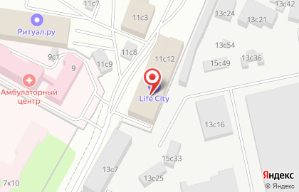 Фитнес-клуб UFIT на станции метро ВДНХ на карте