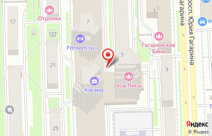 Инновационный фитнес-клуб для женщин Тонус-клуб на проспекте Юрия Гагарина на карте