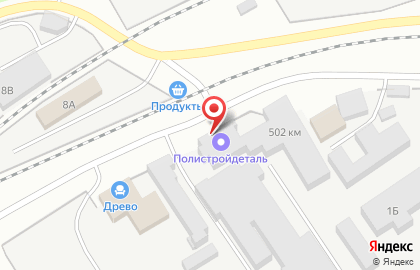 Деревообрабатывающий завод ДОЗ на карте