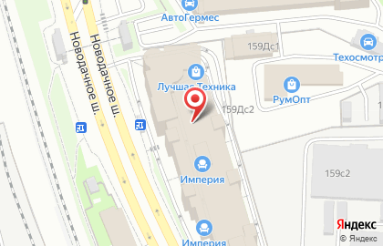 Салон мебели Pushe на Дмитровском шоссе на карте