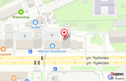 ООО Антарес на улице Маршала Чуйкова на карте
