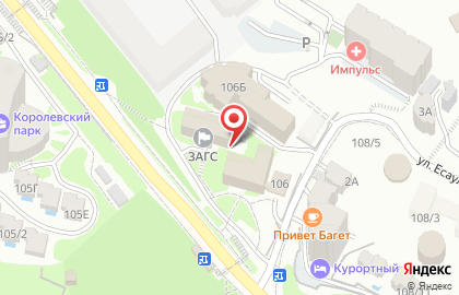 Столовая Уют на Курортном проспекте на карте