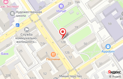 Calete на карте