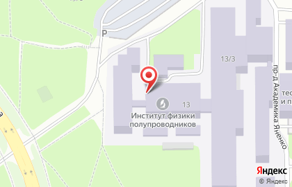 Банкомат МДМ Банк на проспекте Академика Лаврентьева, 13 на карте
