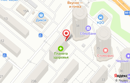 Amelia на Подмосковной улице на карте