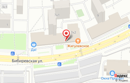 Лилия на Бибиревской улице на карте