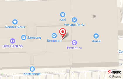 Салон прокола ушей и пирсинга в Советском районе на карте