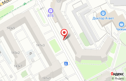 Магазин разливных напитков Чешский дворик на Московском тракте на карте