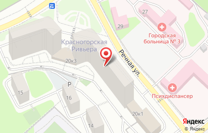 Политическая партия Новые люди на Речной улице на карте