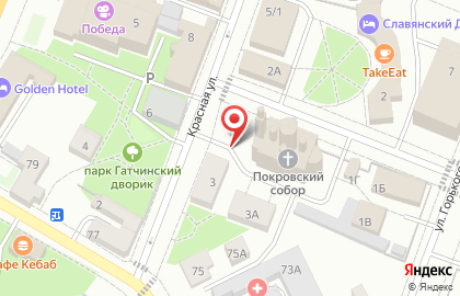 Покровский собор на карте