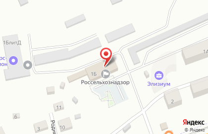 Харчевня на улице Строителей на карте