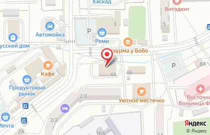 Салон красоты Орхидея во Владивостоке на карте