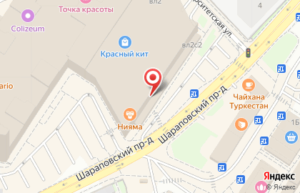 Акционерный коммерческий банк Авангард в Шараповском проезде на карте
