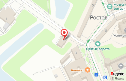 Страховая медицинская компания Капитал Медицинское Страхование в Ростове на карте