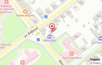 Мини-гостиница Мансарда на карте