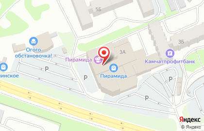 Магазин мобильных аксессуаров Прокачка в Петропавловске-Камчатском на карте